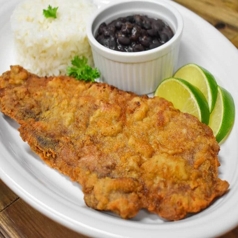 Breaded Steak Bistec empanizado Juana & Gloria
